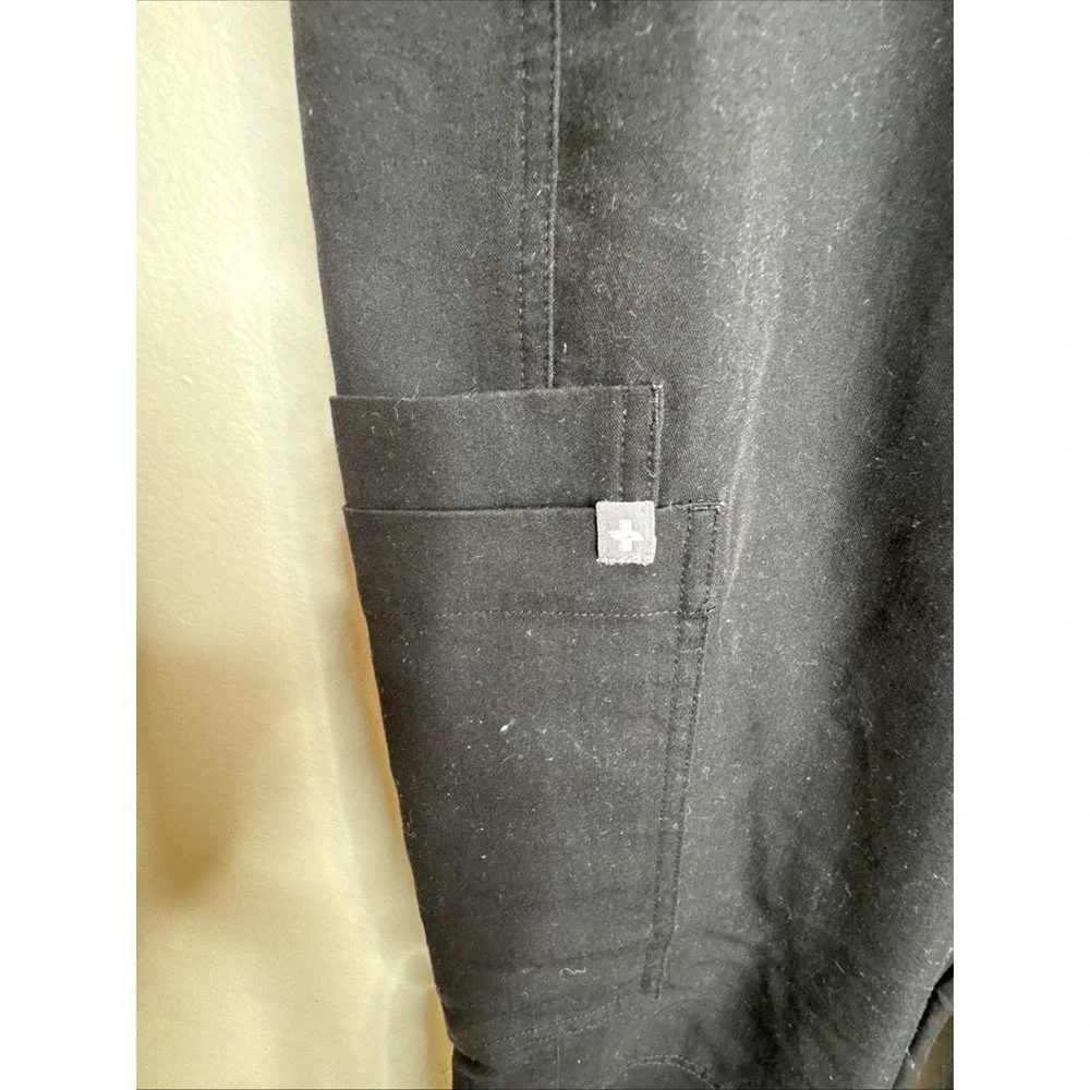 Figs Technical Axim Collection Men Cargo Scrub‎ Pant T2001 Black Medium TALL M